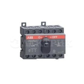 Рубильник реверсивный OT25 F3C 25A (20A AC23) ABB 1SCA104863R1001