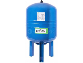 7306400 Reflex  Мембранный бак DE 60 для водоснабжения вертикальный  (синий)
