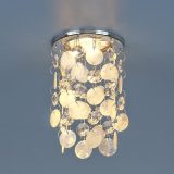 Встраиваемый точечный светильник 7097 хром/прозрачный (CH/WH)