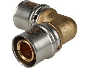 SFP-0009-002626 STOUT Угольник  90° 26х26 для металлопластиковых труб прессовой