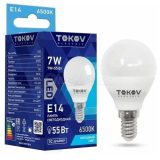 Лампа светодиодная 7Вт G45 6500К Е14 176-264В TOKOV ELECTRIC TKE-G45-E14-7-6.5K