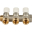 SMB 6851 343403 STOUT Коллектор распределительный 3/4", 3 отвода 3/4"ЕК