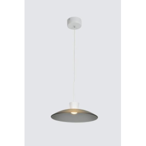 Подвесной светодиодный светильник Alfa Light F3924-79 white+Grey glass F3924-79
