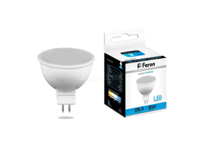Лампа светодиодная LED 9вт 230в GU5.3 дневной (LB-560)