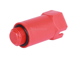 SFA-0035-200012 STOUT Пробка длинная 1/2, красная