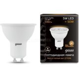 Лампа светодиодная Elementary MR16 7Вт 2700К тепл. бел. GU5.3 530лм 220-240В GAUSS 13517
