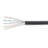 Кабель витая пара U/UTP 4х2х24AWG кат.5E наружный+трос 500м TOKOV ELECTRIC TKE-C05-U/UTP-42-5E-500-ODC