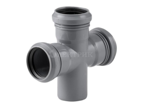 Крестовина кан однопл. 50/50/50/87,5