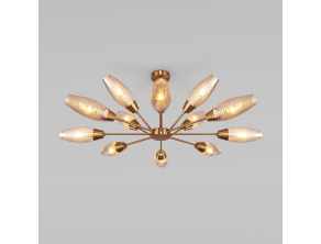 Подвесная люстра Eurosvet Thalia 60140/12 золото