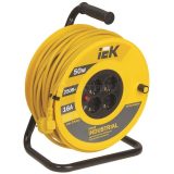 Удлинитель на кат. 4х50м УК50 с термозащ. 3х1.5 "Industrial" ИЭК WKP15-16-04-50