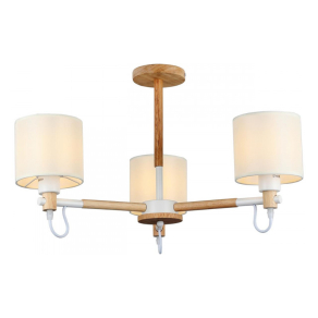 Потолочная люстра IMEX MD.19107-3-S-WOOD+WH