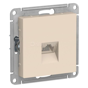 Механизм розетки компьютерной ATLAS DESIGN RJ45 беж. SchE ATN000283