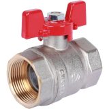 RBV-0003-0110232 ROMMER Шаровой кран 1 1/4" ВН/ВН, ручка бабочка