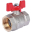 RBV-0003-0110232 ROMMER Шаровой кран 1 1/4" ВН/ВН, ручка бабочка