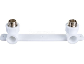 Комплект настенный для смесителя 20х1/2" н.р. (20/5) (Valfex) БЕЛЫЙ