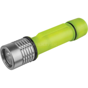 Фонарь 61 436 NPT-R09-3AAA пласт.+рез.1LED 3Вт 3 режима желт. Navigator 61436