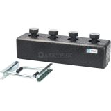 SDG-0016-004002 STOUT Стальной распределительный коллектор 2 отопительных контура. В теплоизоляции DN 25