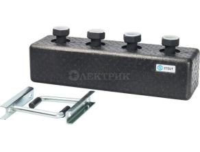 SDG-0016-004002 STOUT Стальной распределительный коллектор 2 отопительных контура. В теплоизоляции DN 25