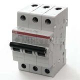 Выключатель автоматический модульный 3п C 63А 4.5кА SH203L C63 ABB 2CDS243001R0634