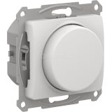 Светорегулятор поворотно-нажимной Glossa 400Вт механизм бел. SE GSL000123