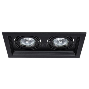 Встраиваемый светильник Arte Lamp Canis A6661PL-2BK
