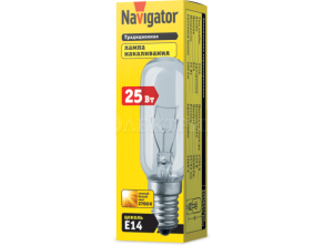 Лампа накаливания 61 205 NI-T25L-25-230-E14-CL Navigator 61205