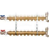 SMB 0468 000010 STOUT Распределительный коллектор из латуни без расходомеров 10 вых.