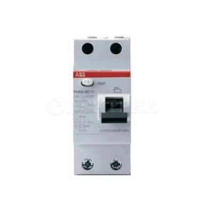 Выключатель диф. тока 2п 25A 30mA тип AC FH202 ABB 2CSF202004R1250