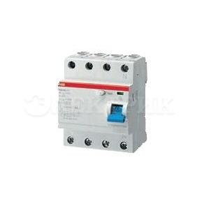Выключатель диф. тока 4п 25A 300mA тип AC F204 ABB 2CSF204001R3250