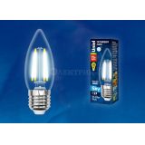 Лампа светодиодная LED-C35-13W/4000K/E27 /CL PLS02WH Sky 13Вт прозрачная 4000К нейтр. бел. (упак. картон) Uniel UL-00005902