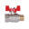 RBV-0004-2210215 ROMMER Шаровой кран 1/2" ВН/НР, ручка бабочка