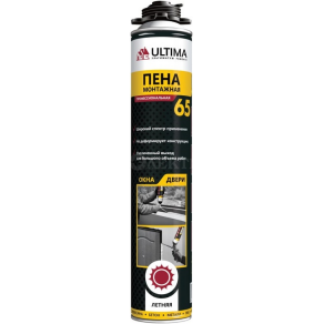 Ultima pro 65 Лето пена монтажная профессиональная 850 ml Ultima