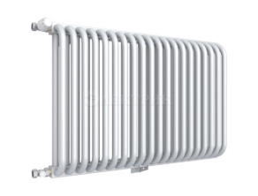 RST-203024-010 ROMMER RST 2030/24 радиатор стальной 2 трубчатый боковое подключение RAL9016 (в комплекте 4 кронштейна)