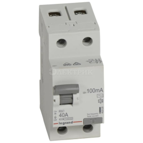 402029  RX3 ВДТ 100мА 40А 2П AC