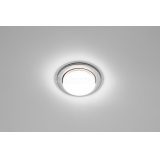 CAST GX53 Satin Chrome Светильник потолочный,алюминиевое литье,сатин хром,GX53
