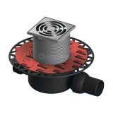 TECEdrainpoint S120, трап горизонтальный, с универсальным фланцем, Seal System