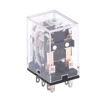Реле промежуточное ПР-102 2 конт. с инд. LED 5А 24В DC DEKraft 23218DEK