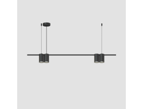 Подвесная люстра Denkirs Orbit DK4061-BK