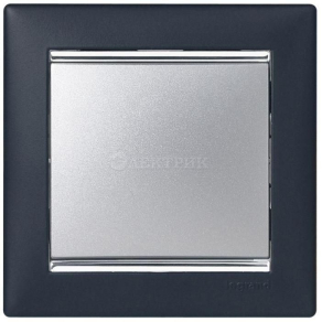 Механизм выключателя 1-кл. СП Valena 10А IP31 250В алюм. Leg 770101