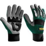 Профессиональные комбинированные перчатки KRAFTOOL EXTREM для тяжелых мех. работ антивибрационные с резиновыми накладками, размер XL