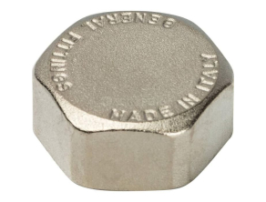 SFT-0027-000034 STOUT Заглушка ВР никелированная 3/4