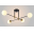 Потолочная люстра Crystal Lux Fidel PL4 Black