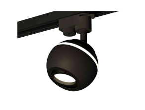 Комплект трекового светильника Ambrella light Track System XT1102021 SBK/PBK черный песок/черный полированный (A2521, C1102, N7002)