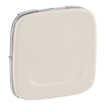 754793  Valena ALLURE MyHome Play Zigbee. Лицевая панель для радиоуправляющего устройства 2-канально