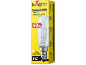 Лампа накаливания 61 206 NI-T25L-40-230-E14-CL Navigator 61206
