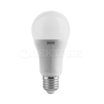 Лампа светодиодная LED Elementary Globe A60 12Вт E27 2700К Gauss LD23212