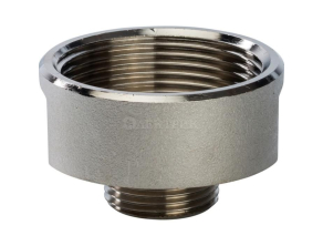 SFT-0008-011234 STOUT Переходник ВН никелированный  1"1/2x3/4"