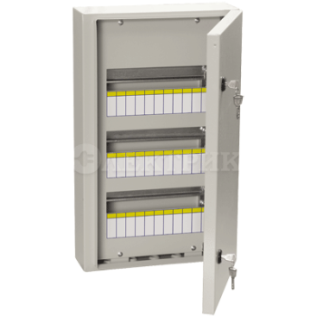 Корпус металлический ЩРн-36 (540х330х120мм) IP54 TITAN 3 IEK MKM11-N-36-54-Z