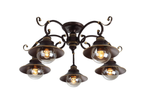 Потолочная люстра Arte Lamp 7 A4577PL-5CK