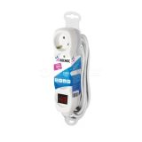 Удлинитель 3х5м ПВС 3х1 с заземл. с выкл. Космос YKsm5m-3g-Z-V(K)